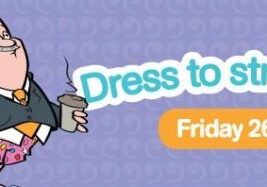 Stress down day banner